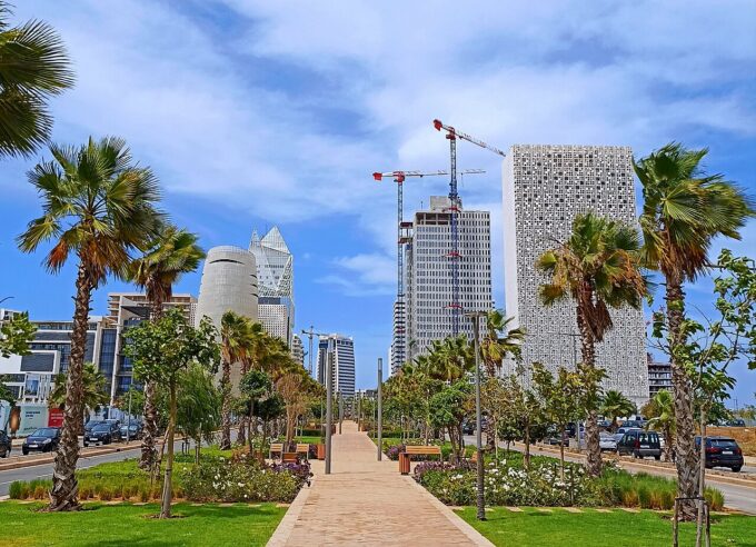 Tour du quartier Casablanca Finance City à Casa Anfa