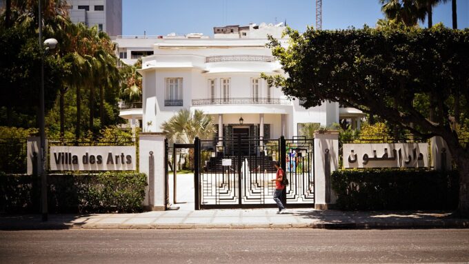 Villa des Arts de Casablanca, lieu de l'événement Breaking in Morocco